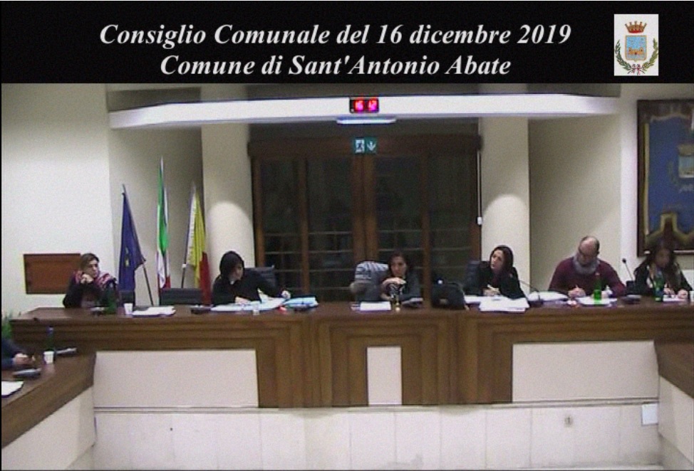 consiglio comunale 16 dicembre 2019